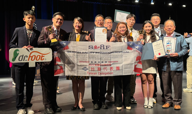2025美國矽谷國際發明展 臺灣代表團共獲14金大放異彩